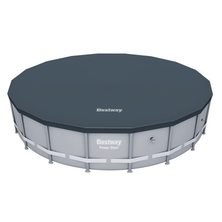 TOP COPERTURA PISCINA CON TELAIO BESTWAY 58249 DIA CM 488