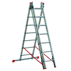 SCALA ALLUMINIO PROMO STEP TRIPLICE 3X9 MT5,29