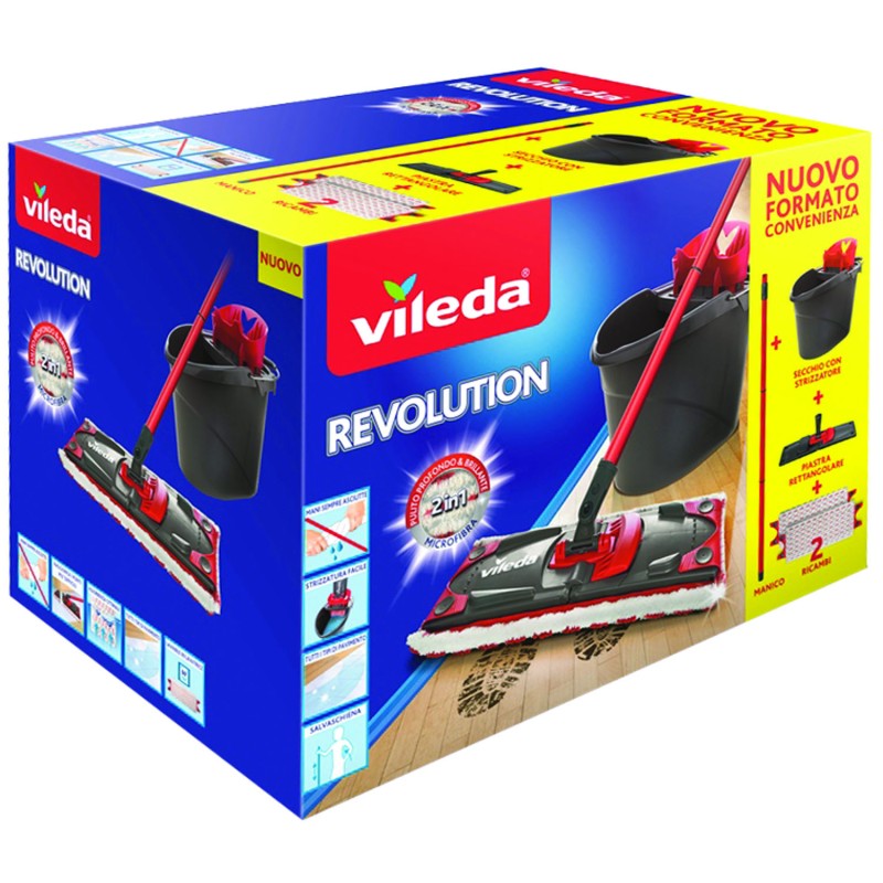 VILEDA SUPERMOCIO REVOLUTION BOX VILEDA SUPERMOCIO REVOLUTION BOX