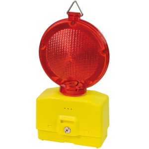 LAMPEGGIATORE DA CANTIERE LUCE   ROSSA