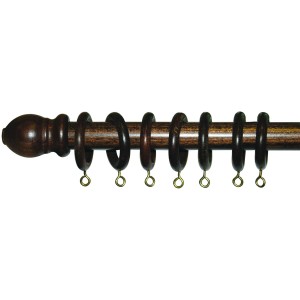 BASTONE SCORRITENDA NOCE D.35 CM.200 NC200-S