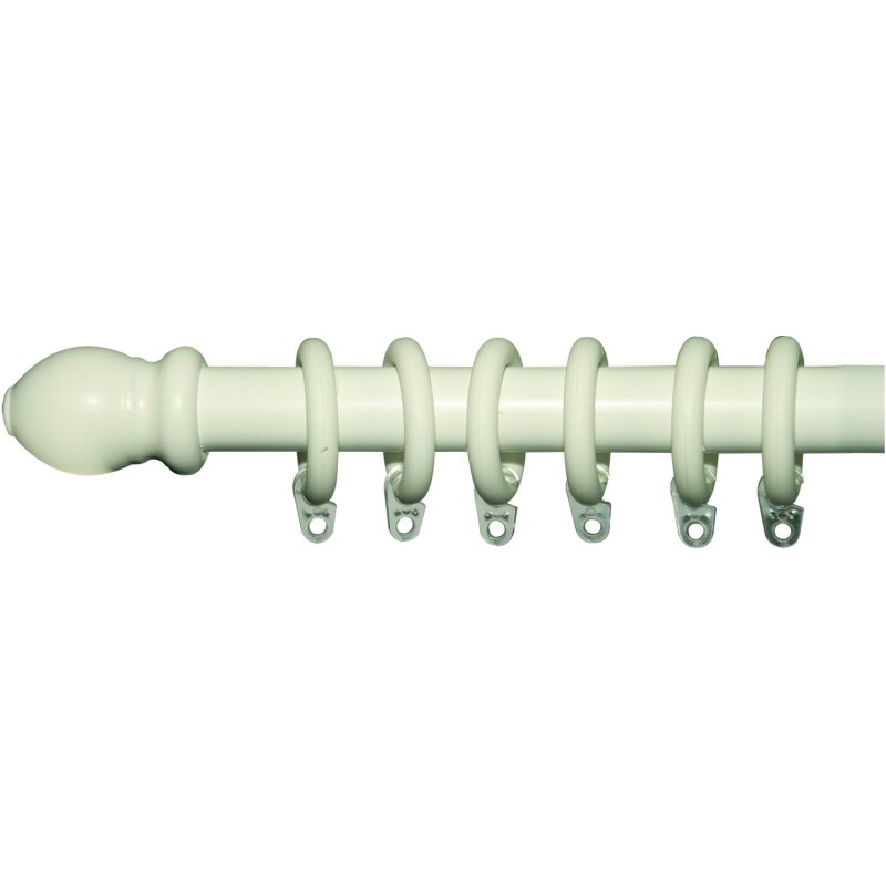 BASTONE SCORRITENDA BIANCO D.23 CM.200 BN200-23 BASTONE SCORRITENDA BIANCO D.23 CM.200 BN200-23