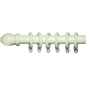 BASTONE SCORRITENDA BIANCO D.23 CM.200  BN200-23
