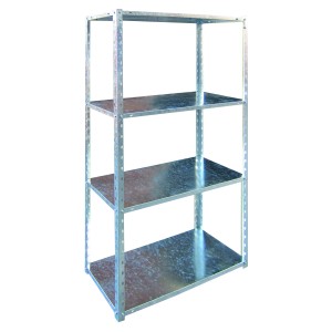 SCAFFALE IN KIT 4 PIANI BRIXO ZIP H.150