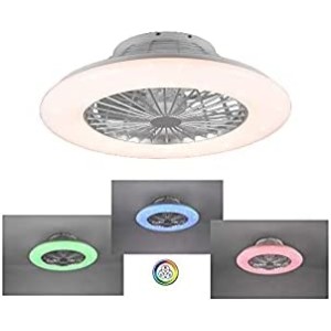 VENTILATORE PLAFONIERA LED RGB  CM.50