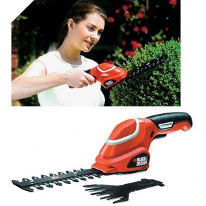 CESOIA A BATTERIA AL LITIO 7,2 V. BLACK & DECKER GSL 700QS Tagliabordi CON SFOLTIRAMI