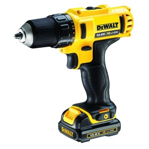 DEWALT TRAPANO 2 BATTERIE LITIO 10,8V-1,3AH DCD710C2