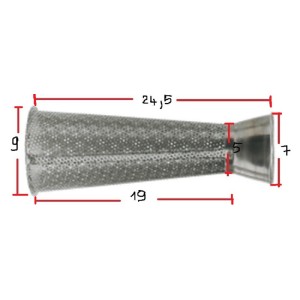 FILTRO RICAMBIO X PASSAPOMODORI EL.N.5 INOX