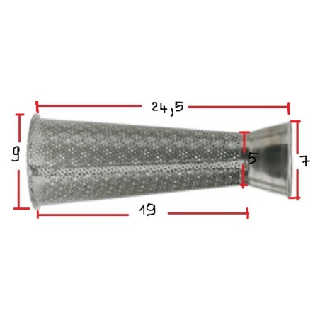 FILTRO RICAMBIO X PASSAPOMODORI EL.N.5 INOX