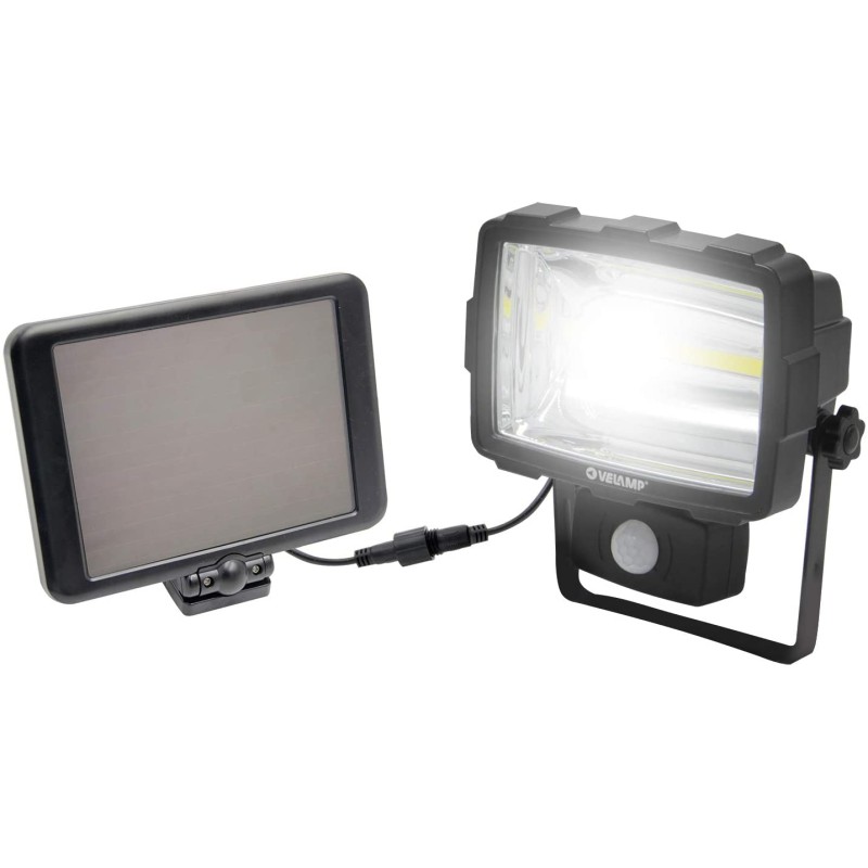 PROIETTORE LED 10W 1600LM C-SENSORE A CAR.SOLARE