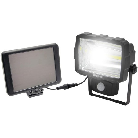 PROIETTORE LED 10W 1600LM C-SENSORE A CAR.SOLARE