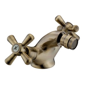 RUBINETTO MISCELATORE PER BIDET SERIE CROCE SOFIA BRONZO
