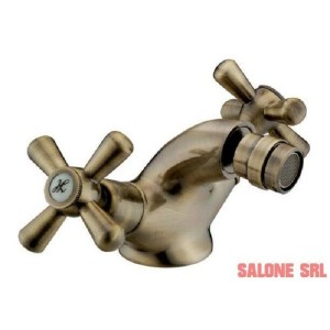 RUBINETTO MISCELATORE PER BIDET SERIE CROCE SOFIA BRONZO