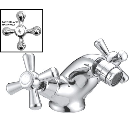 RUBINETTO PER BIDET, CROCE SERIE SOFIA B