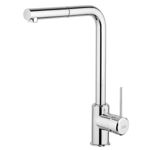 MISCELATORE MONOCOMANDO LAVELLO CON DOCCIA ESTRAIBILE MAMOLI R24530