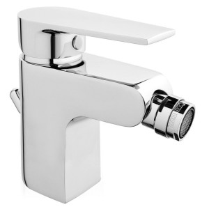 RUBINETTO BIDETt cromato miscelatore monocomando con scarico automatico MAMOLI LOGOS R2420