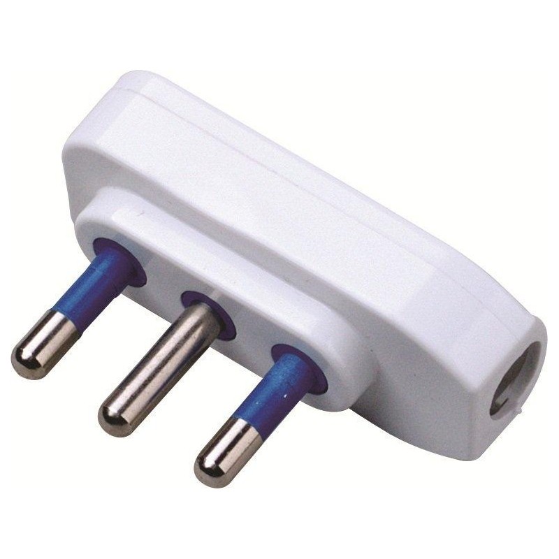 SPINA BIPASSO RIBASSATA 16A + T CLASSE DI PROTEZIONE IP20 SPINA BIPASSO RIBASSATA 16A + T CLASSE DI PROTEZIONE IP20