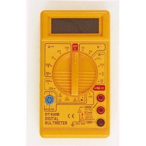 TESTER DIGITALE A BATTERIA CON INDICATORE AUTOSCHERMATO