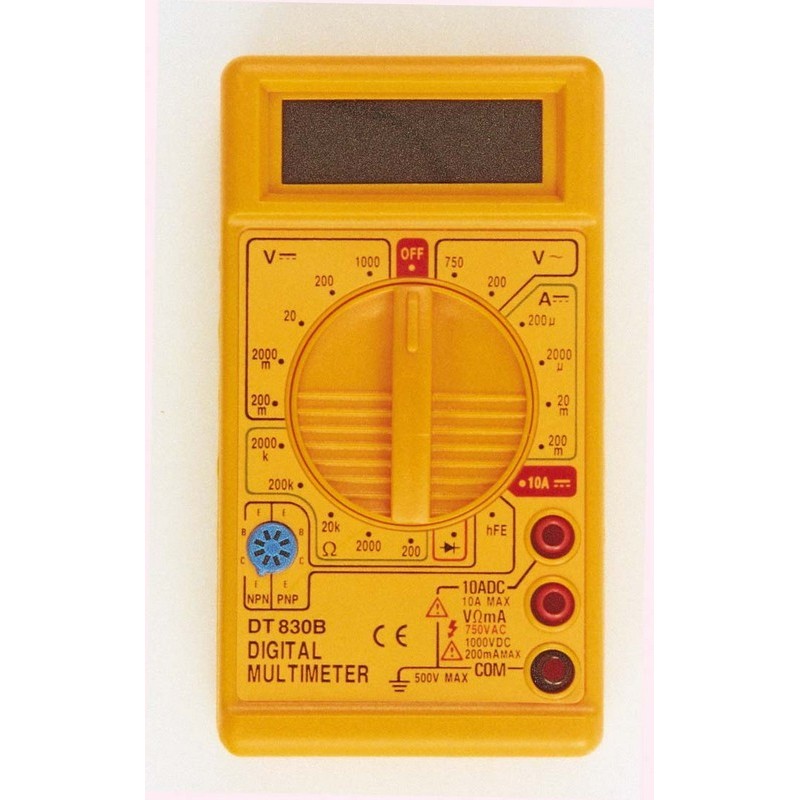 TESTER DIGITALE A BATTERIA CON INDICATORE AUTOSCHERMATO TESTER DIGITALE A BATTERIA CON INDICATORE AUTOSCHERMATO