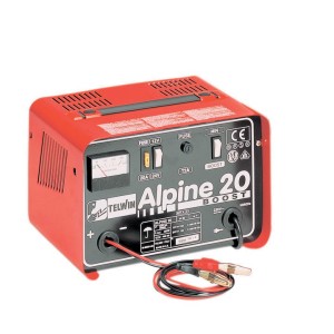 CARICABATTERIA AUTO PORTATILE TELWIN ALPINE 20 BOOST TENSIONE 12-24V CARICA BATTERIA