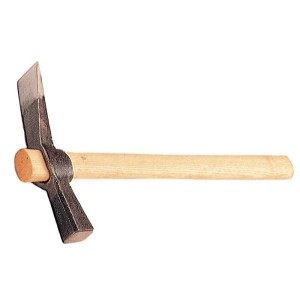 MARTELLO DA MURATORE GR.400 CON MANICO IN LEGNO