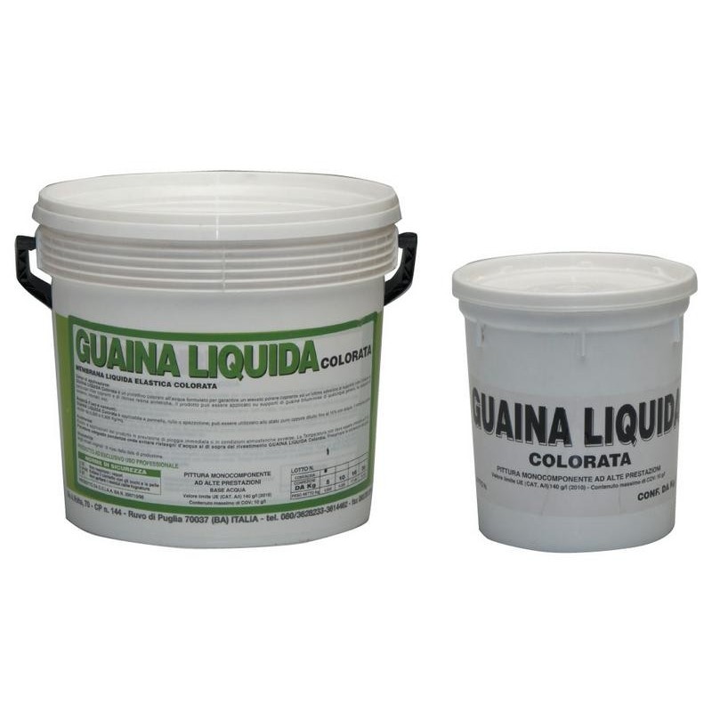 GUAINA LIQUIDA RESINOSA COLORE BIANCO KG.20 GUAINA LIQUIDA RESINOSA COLORE BIANCO KG.20