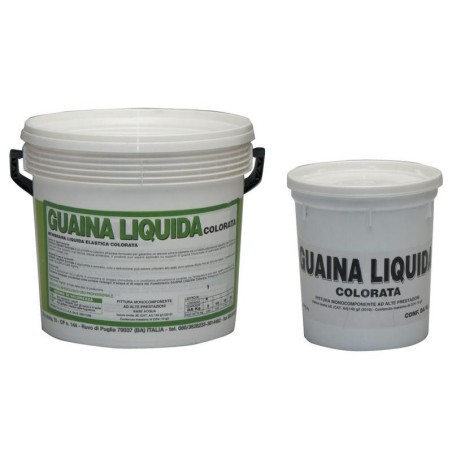GUAINA LIQUIDA RESINOSA COLORE BIANCO KG.20