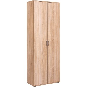 ARMADIO GALLO PORTASCOPE 2 ANTE+RIPIANI 70x34x189H LAMINATO FINITURA ROVERE