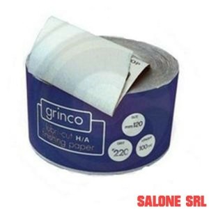 CARTA ABRASIVA TURAPORI  GRINCO FINISHING 3MT H.120 GR.220 conf.6 ROTOLI