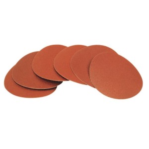 DISCO ABRASIVO 10 PZ.CON VELCRO PG 349.20 GRANA 240 DIAMETRO MM.115 POGGI