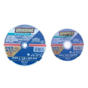 DISCO ABRASIVO GRINDING FERRO 10PZ HDMF 115X1,0X22,23F MOLA ABRASIVA