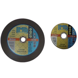 DISCO ABRASIVO IMA 50PZ TAGLIO ACCIAIO 115x1,6 MOLA ABRASIVA
