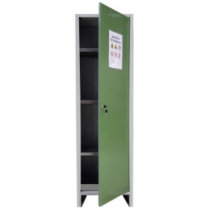 KIT ARMADIO FITOFARMACI 1 ANTA Cm 50x40x179H OMOLOGATO STOCCAGGIO SICUREZZA