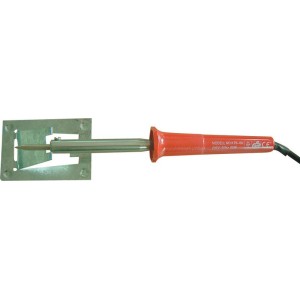 SALDATORE ELETTRICO A STILO GR.2 WATT 80 PUNTA CURVA MANICO ISOLATO VOLT.220