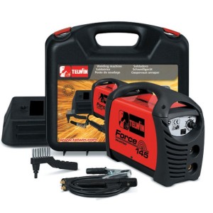 KIT SALDATURA SALDATRICE Inverter TELWIN FORCE 145 CON VALIGETTA 230V