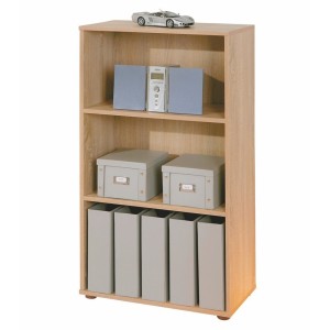 LIBRERIA PARINI 3 LIVELLI 60x30x110H LAMINATO FINITURA ROVERE