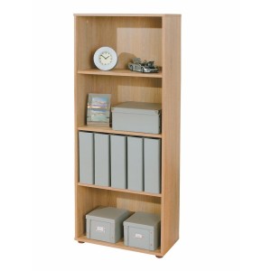 LIBRERIA PARINI 4 LIVELLI 60x30x145H LAMINATO FINITURA ROVERE