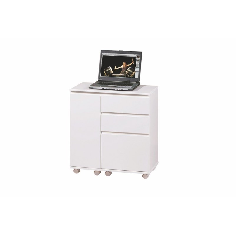 SCRIVANIA LAPTOP MOBILE ALLUNGABILE CON CASSETTI E CONTENITORE 66/121x36x72H MDF LACCATO BIANCO INTER LINK SCRIVANIA LAPTOP MOBILE ALLUNGABILE CON CASSETTI E CONTENITORE 66/121x36x72H MDF LACCATO BIANCO INTER LINK