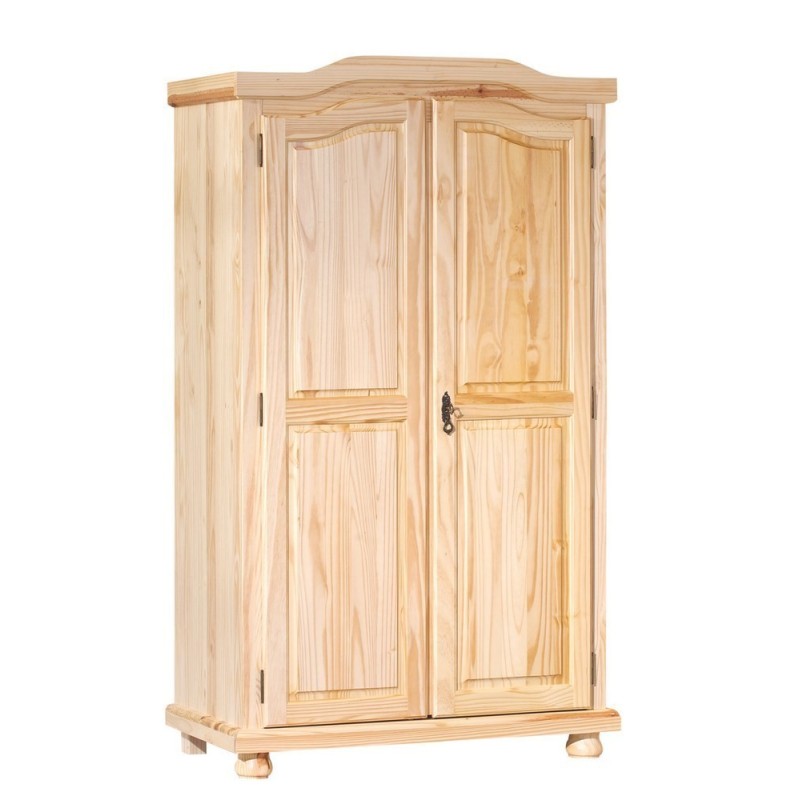 ARMADIO GENF 2 ANTE DIM.104x56x180H PINO MASSELLO FINITURA NATURALE INTER LINK ARMADIO GENF 2 ANTE DIM.104x56x180H PINO MASSELLO FINITURA NATURALE INTER LINK