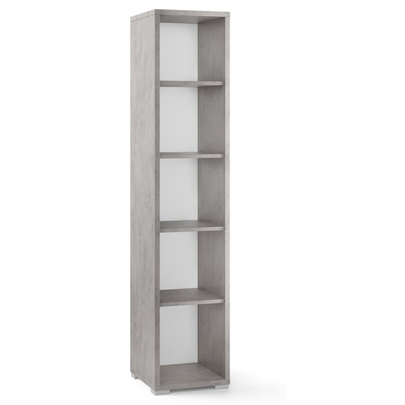 MOBILE COLONNA H182 L38 P41 cm STRUTTURA CEMENTO FONDO BIANCO SARMOG Db361k MOBILE COLONNA H182 L38 P41 cm STRUTTURA CEMENTO FONDO BIANCO SARMOG Db361k