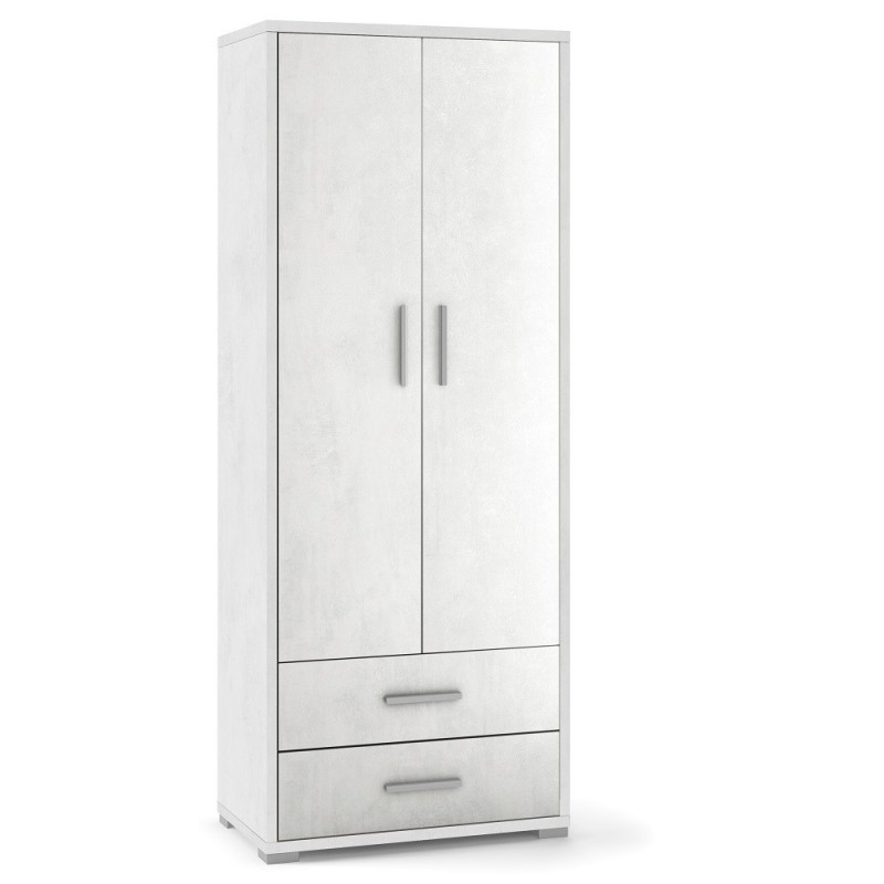 ARMADIO 2 ANTE 2 CASSETTI H182 L71 P41 cm STRUTTURA E FRONTALE BIANCO OSSIDO SARMOG Db359k ARMADIO 2 ANTE 2 CASSETTI H182 L71 P41 cm STRUTTURA E FRONTALE BIANCO OSSIDO SARMOG Db359k