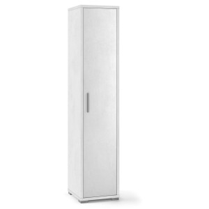 MOBILE COLONNA 1 ANTA H182 L38 P41 cm STRUTTURA E FRONTALE BIANCO SARMOG Db364k