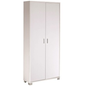 KIT ARMADIO 2 ANTE H190 L83 P29 Cm FINITURA BIANCO FRASSINATO SARMOG 747k