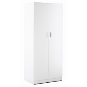 Amadio 2 ante H182 L77 P52 Cm colore Bianco liscio 455k Sarmog