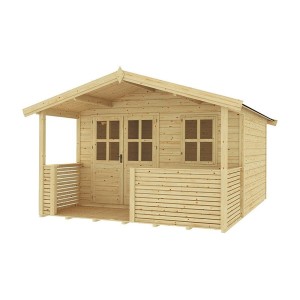 Casetta FRANCESCO legno nordico GARTENPRO 340x300x194/253H