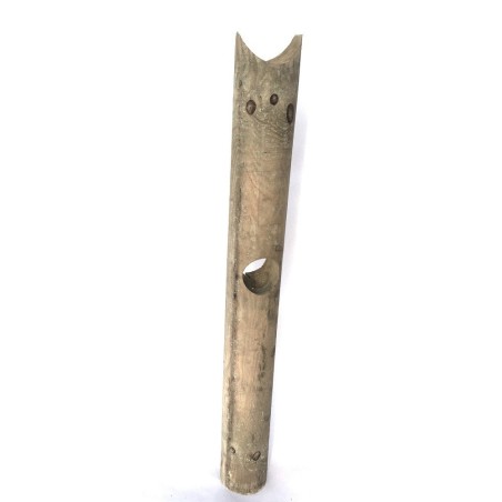 Pali di legno IMPREGNATI con 1 foro e 1 incavo diam 12 cm, lungh 150 cm 10 pezzi