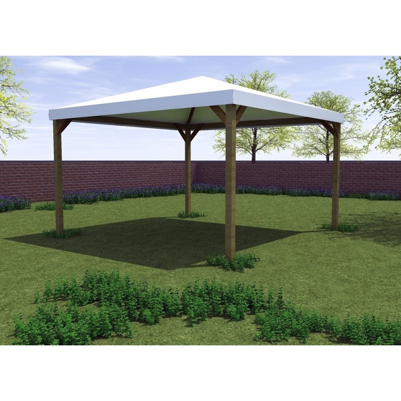 GAZEBO ISCHIA 3X3 IN LEGNO DI PINO MASSELLO COPERTURA IDROREPELLENTE GAZEBO ISCHIA 3X3 IN LEGNO DI PINO MASSELLO COPERTURA IDROREPELLENTE