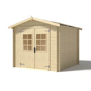 Casetta SARA in legno nordico 246x200x220H senza pavimento