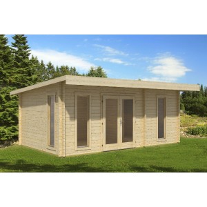 Casetta BARBADOS 4 in legno nordico 587x377x234H