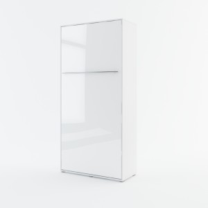 Lenart Lit Concept Pro letto pieghevole cm105x47-237x217 bianco lucido